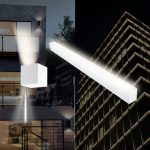 تجهیزات پر استفاده در نورپردازی نمای ساختمان – چراغ دیواری و چراغ خطی
